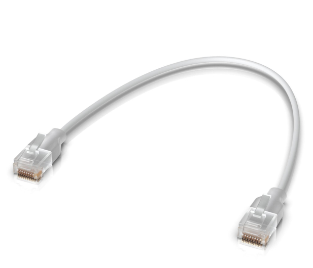 Ubiquiti UACC-Cable-Patch-EL-0.3m-W  LAN Etherlighting Cat.6 0.3m - 1573684 - zdjęcie
